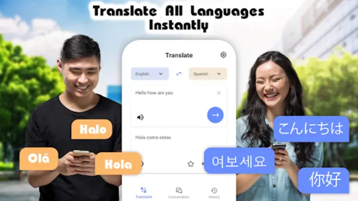 Translate All Language android App screenshot 2